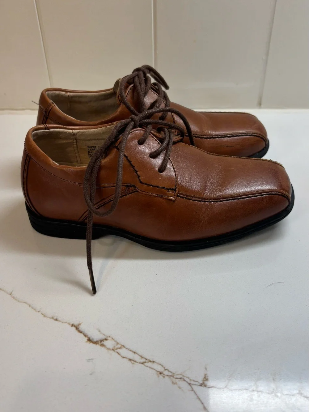 Florsheim polished brown